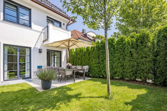 Sichtgeschützter Garten