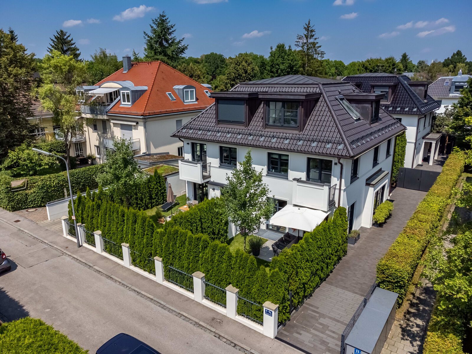 Elegante Haushälfte