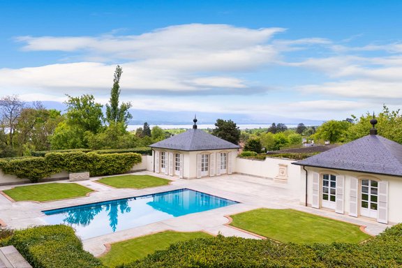 Seeblick von der Terrasse