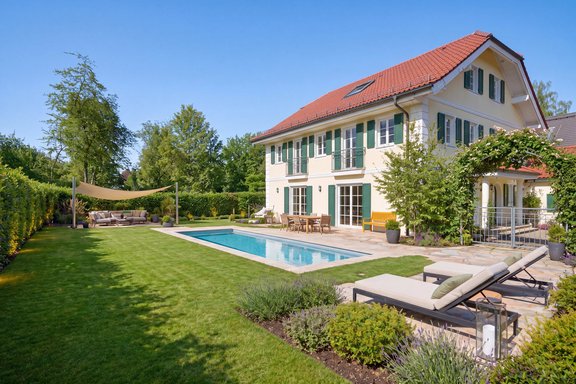 Mögliche Gartengestaltung (Visu)
