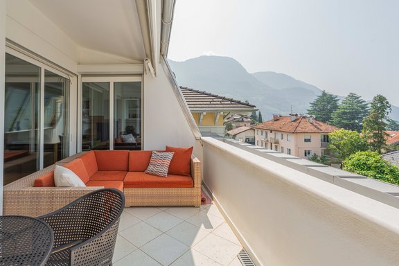 Loggia mit Panoramablick