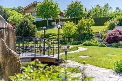 Traumhaft angelegter Garten