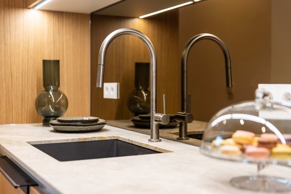 Maßangefertigte Schreinerküche