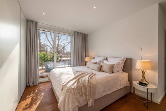 Masterbedroom mit Terrasse