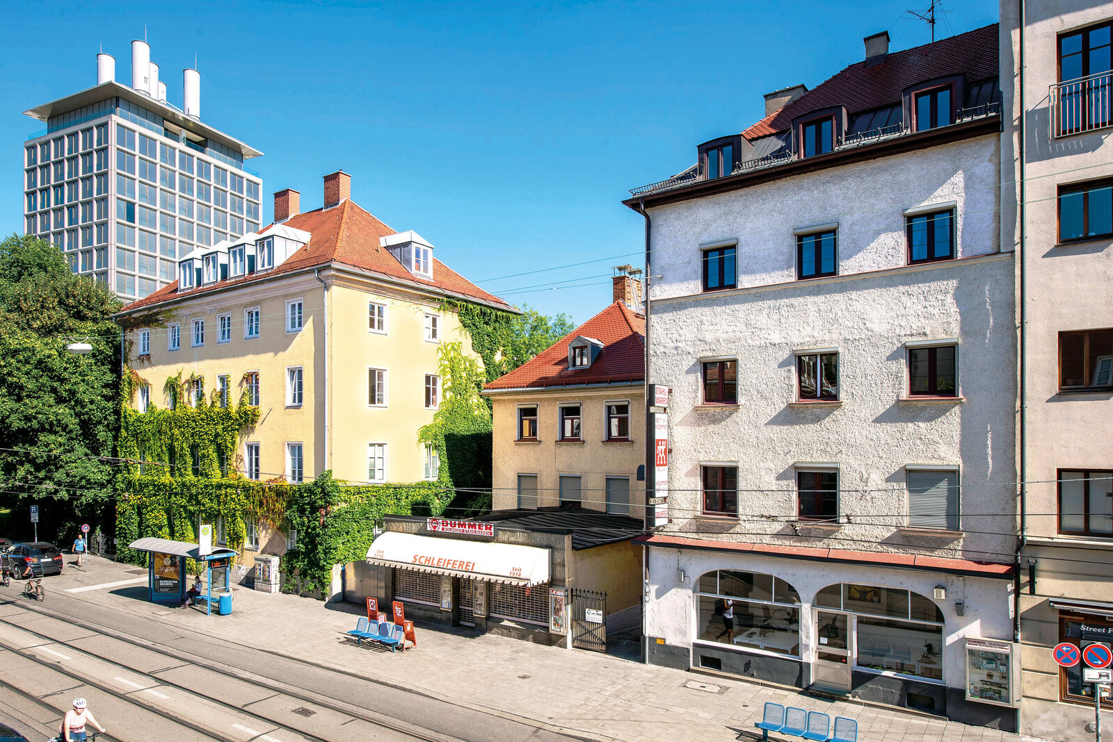 Blick in Richtung "The Seven"