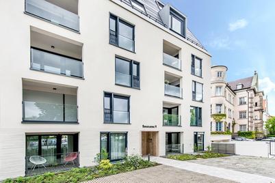 First-time occupancy: 3-room apartment with 2 balconies in the Bavaria Palais