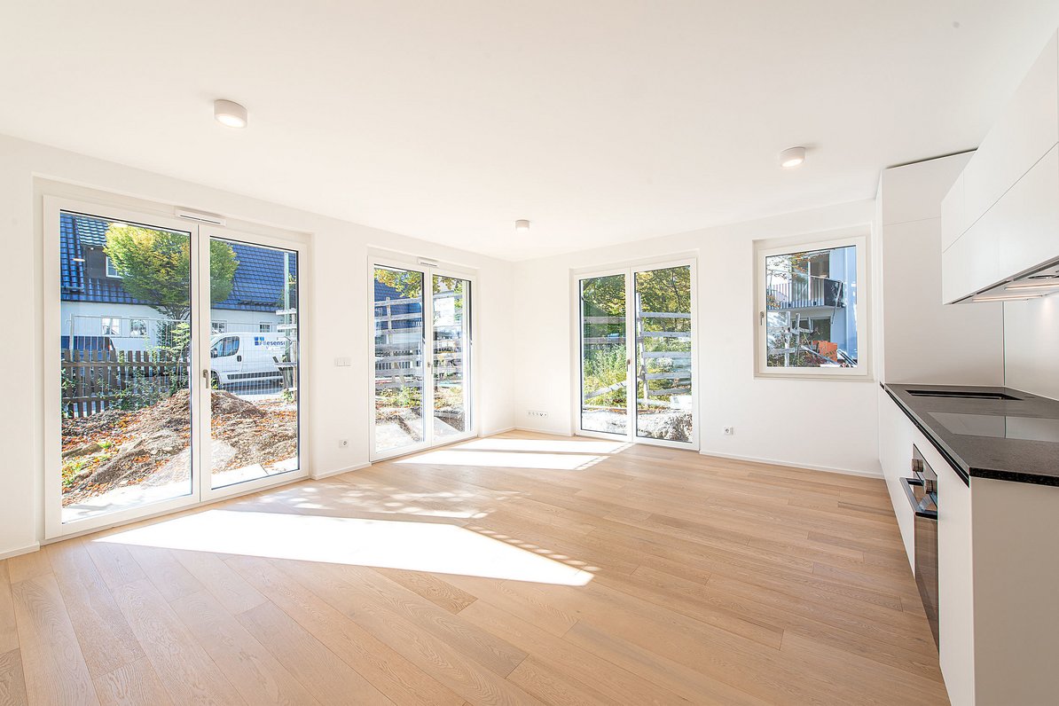 Wohn-/Essbereich mit Terrassenzugang