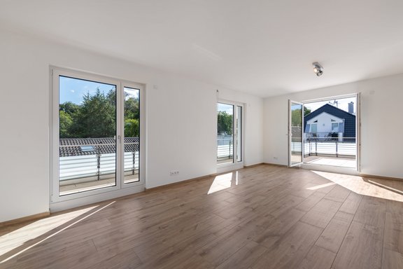 Große Fensterfronten