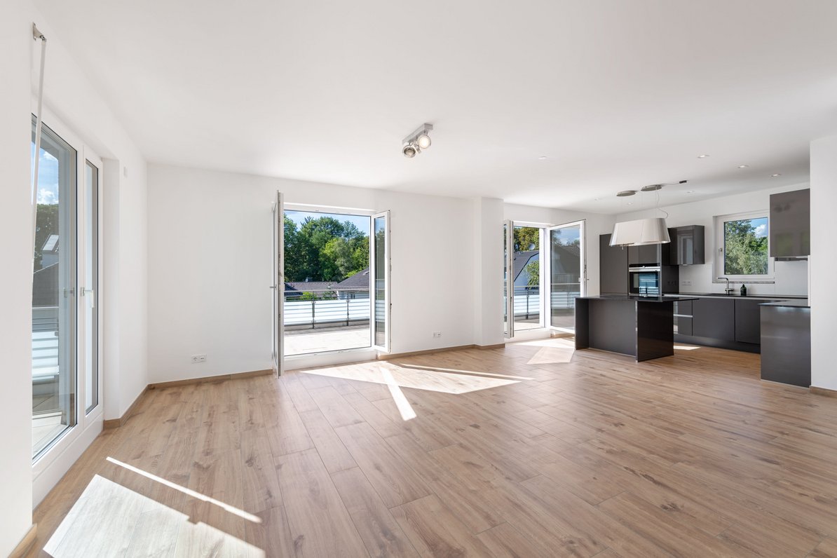 Open living space concept