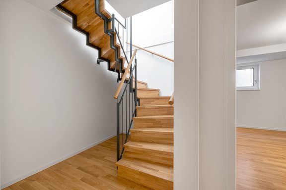 Treppe zum Hobbyraum