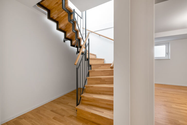 Treppe zum Hobbyraum
