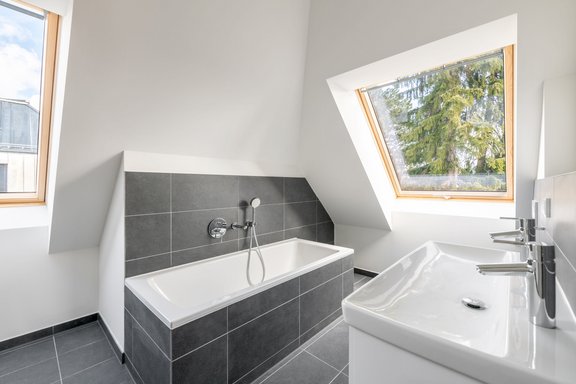 Hochwertige Badausstattung