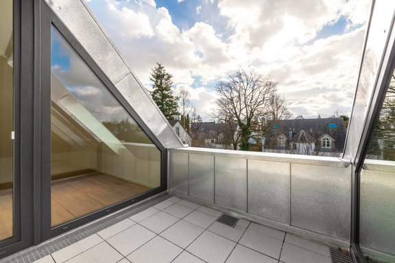 Großzügige Dachterrasse