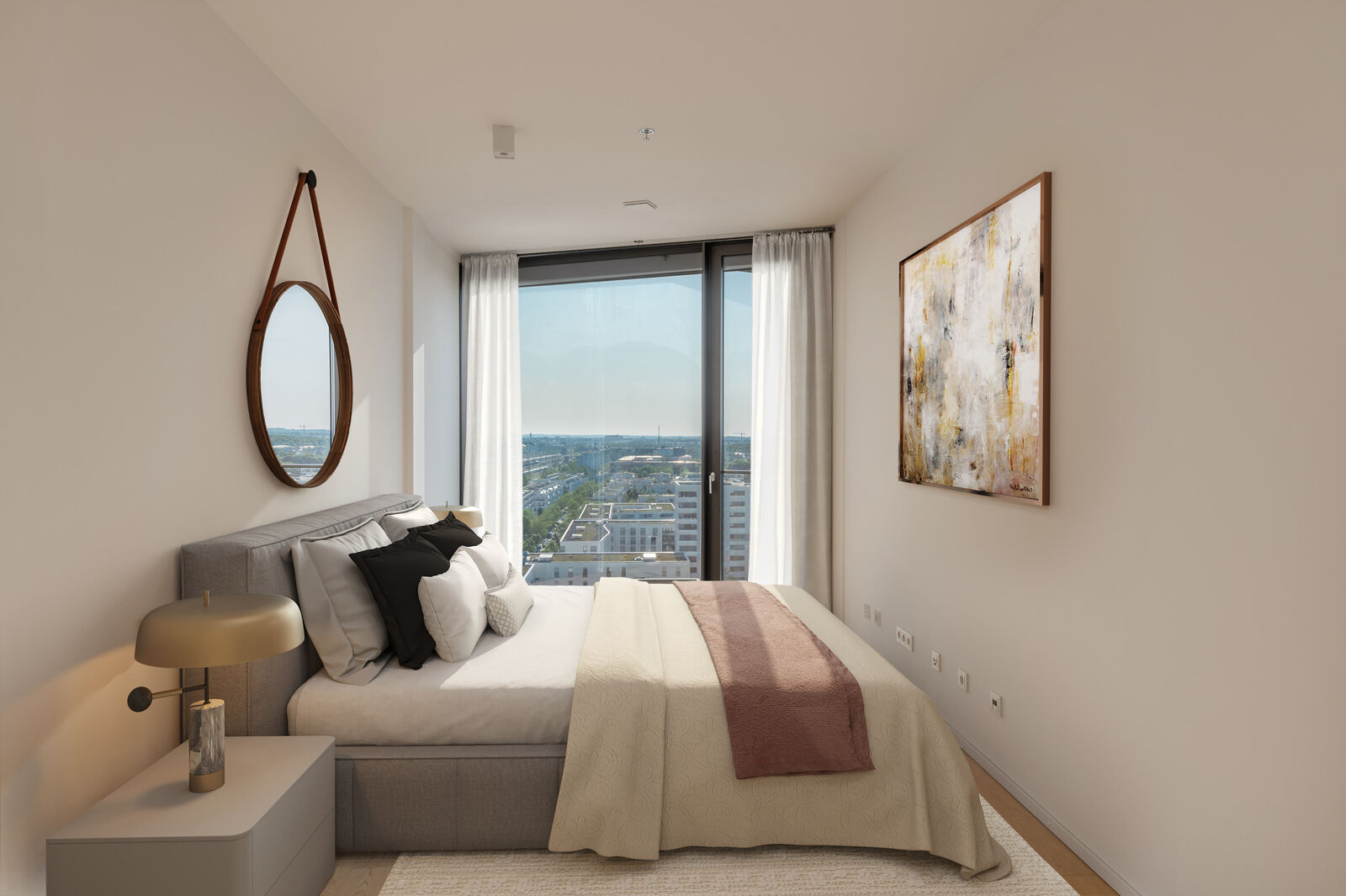 Schlafzimmer mit Weitblick