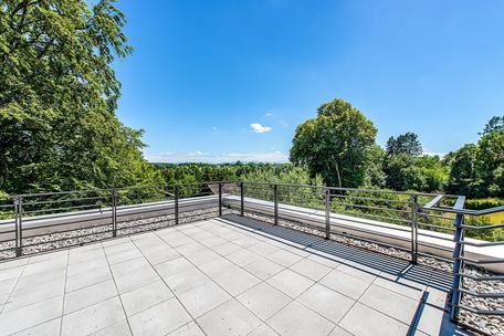 First occupancy: Roof terrace maisonette with alpine view
