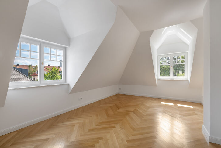 Zimmer im Dachgeschoss