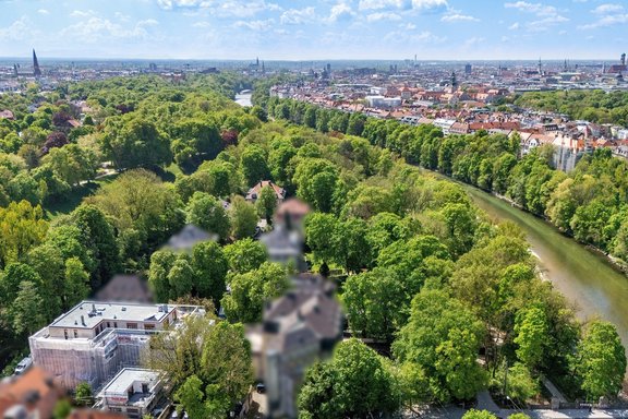 Bestlage an der Isar