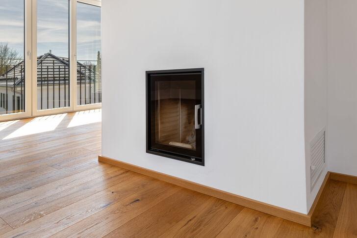 Moderner Kamin
