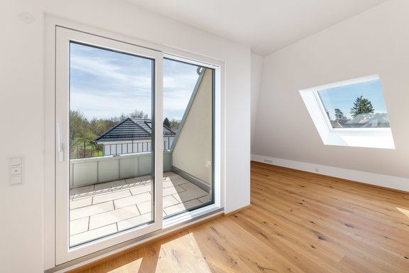 Zimmer mit Dachterrasse