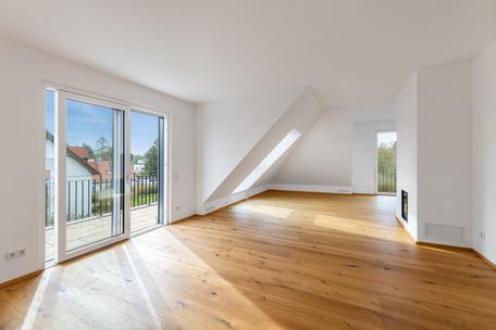 First-time occupancy: Elegant 4-room penthouse with roof terrace