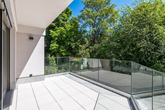Sonnige Südterrasse
