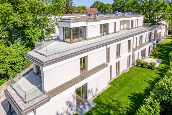 Ansprechende Neubauarchitektur