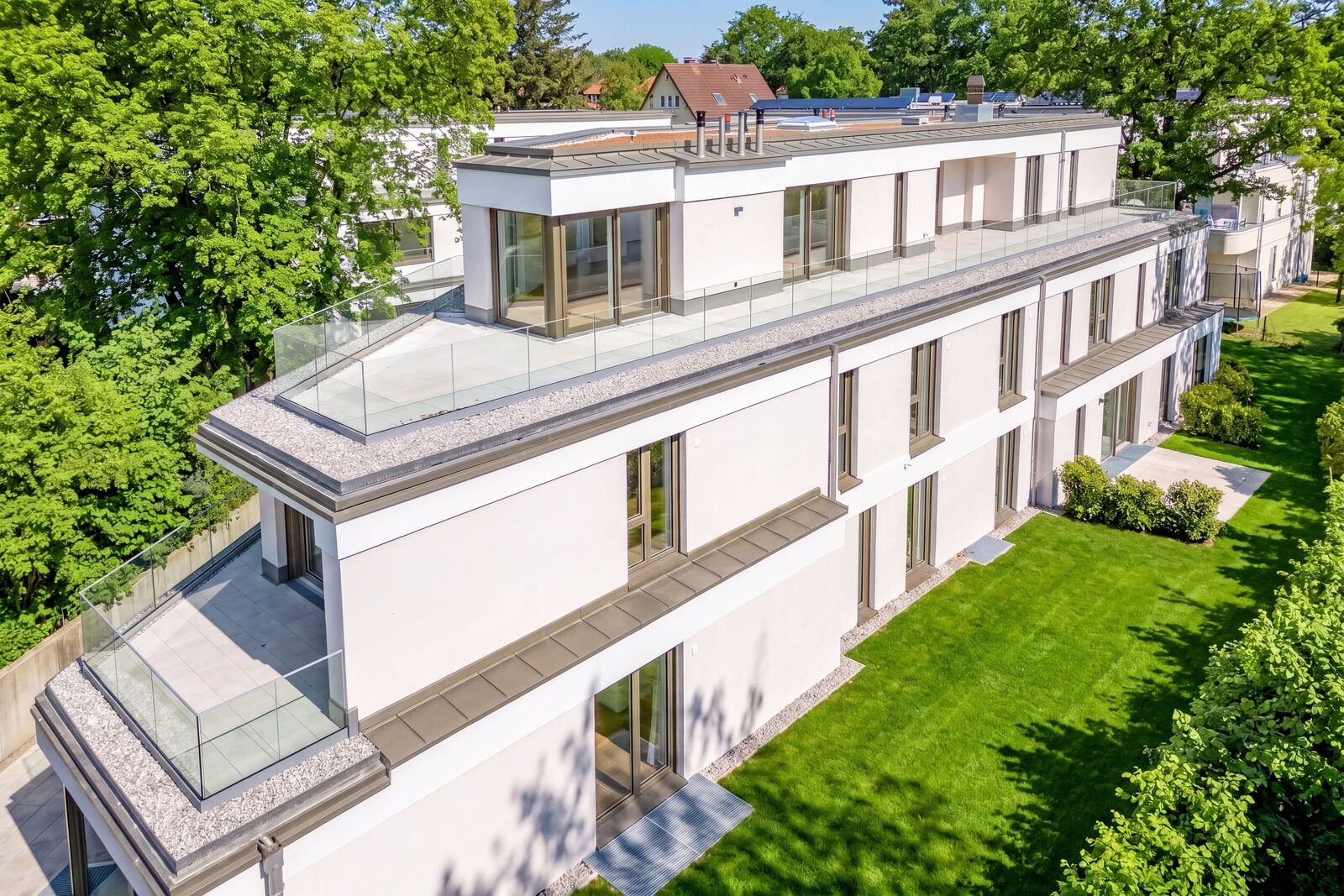 Ansprechende Neubauarchitektur