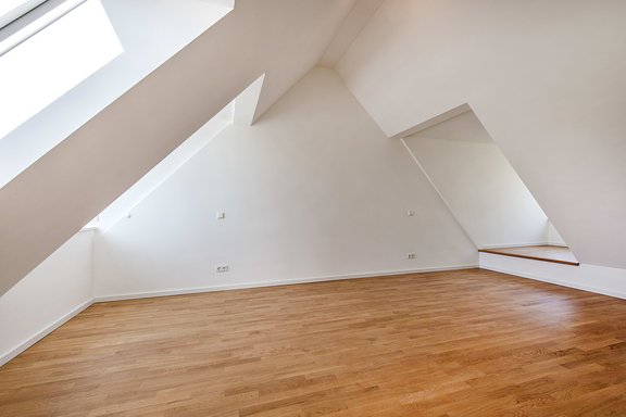 Attic bedroom
