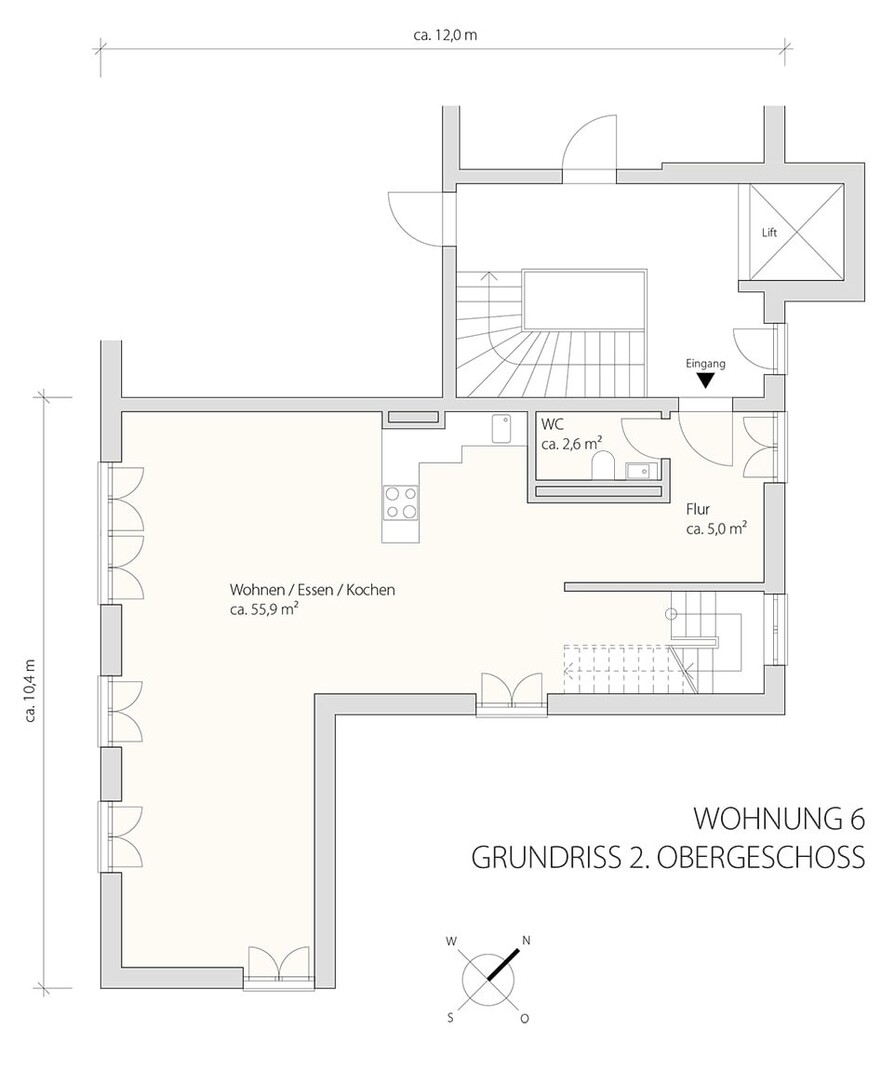 Grundriss 2OG