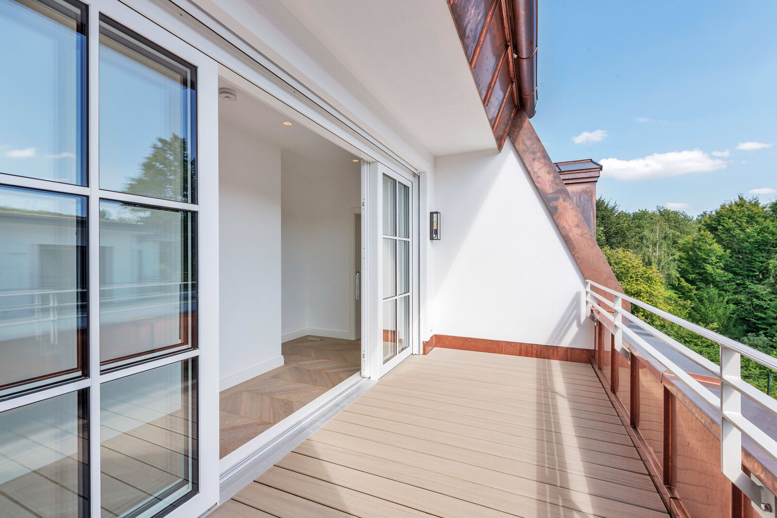 Sonnige Südterrasse