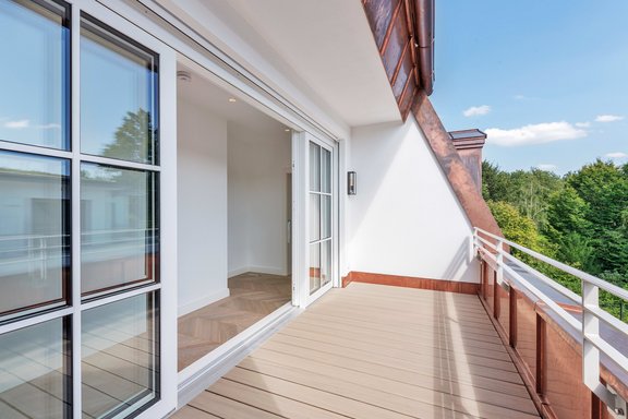 Sonnige Südterrasse