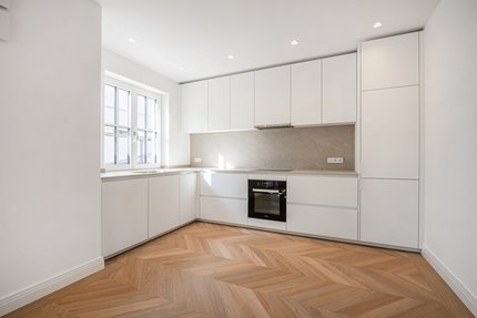 Stylish fitted carpenter's kitchen (sample apartment 1)