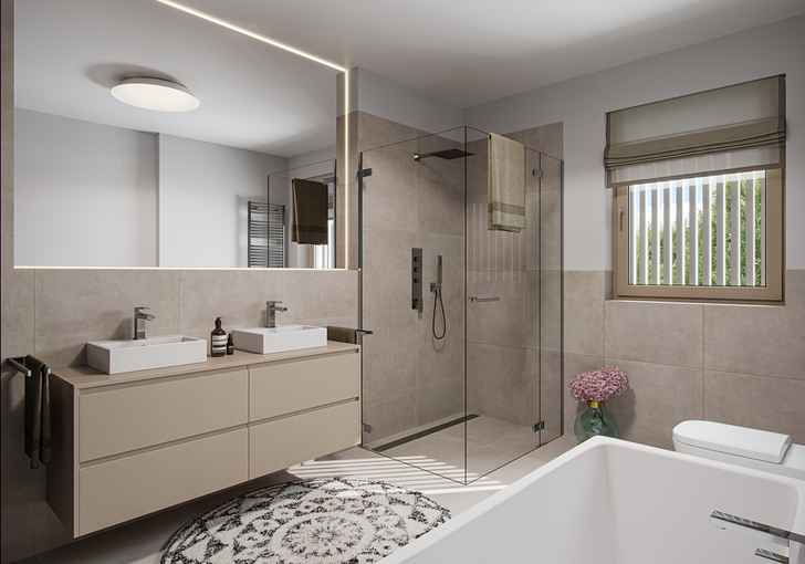 Stilvolle Badezimmer