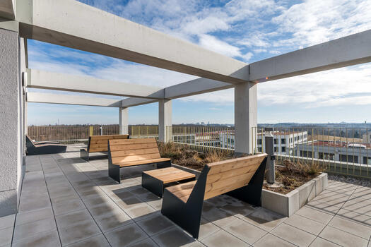 Panorama roof terrace