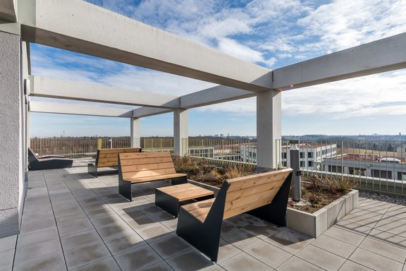 Panorama-Dachterrasse