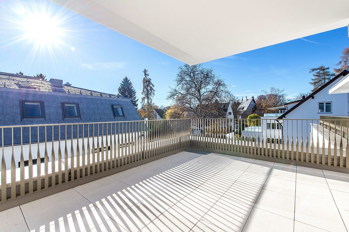 Terrace with southern exposure