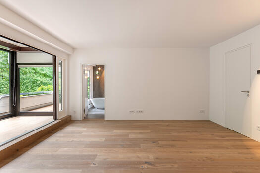 Light filled bedroom
