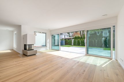 Luxuriöse Gartenwohnung