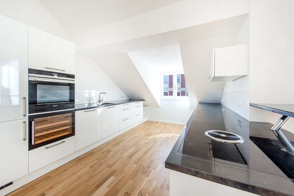 Modern fitted kitchen