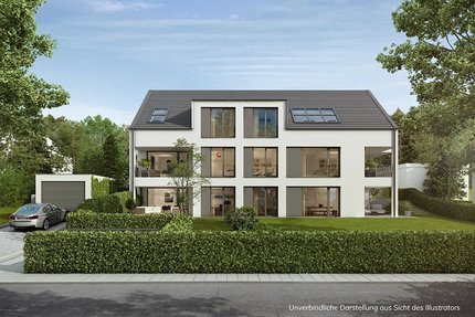 Herrlich grünes Umfeld