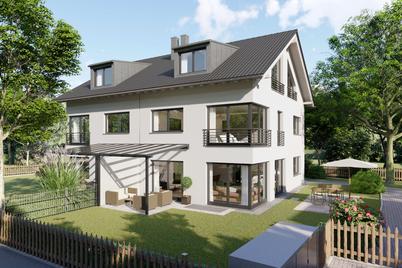 First occupancy: Modern, family-friendly half of a house