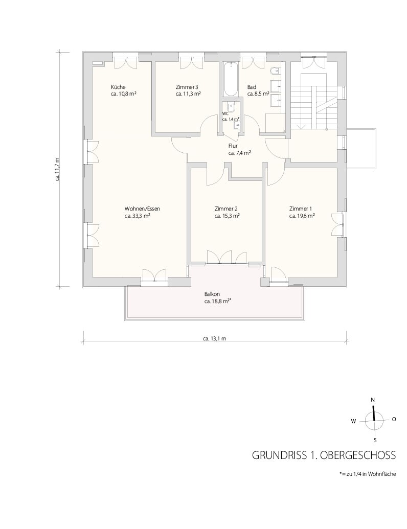 Grundriss OG