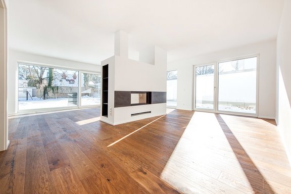 Heller Wohn- Essbereich