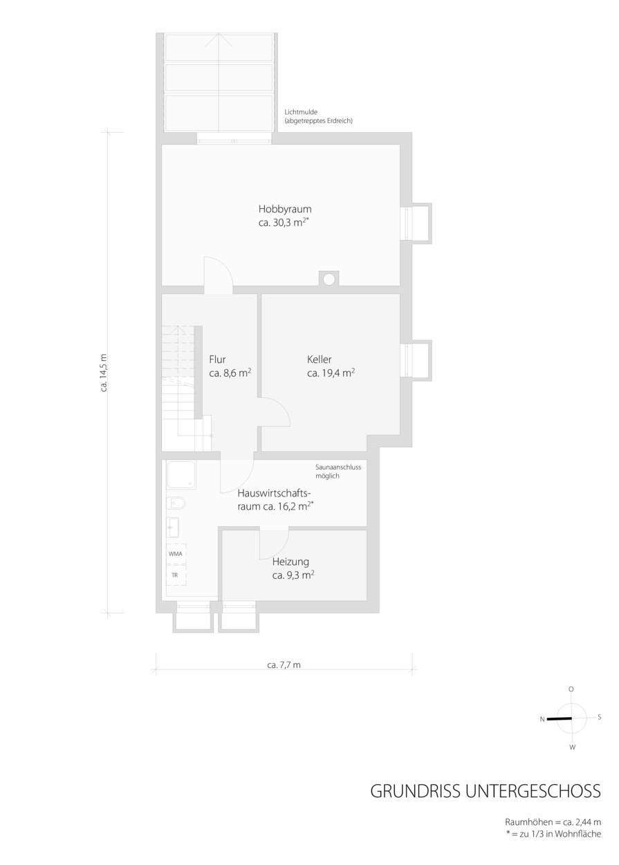 Grundriss UG