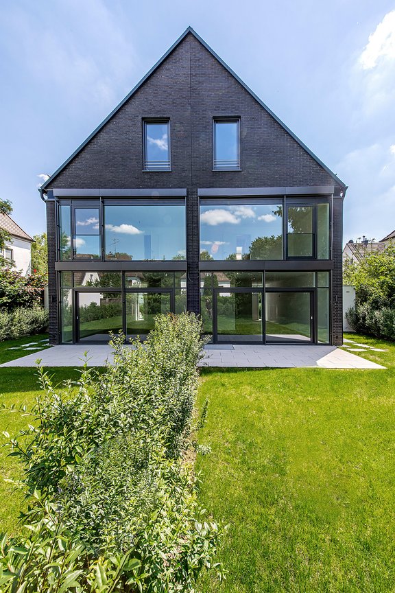 Stylishe Häuserfront