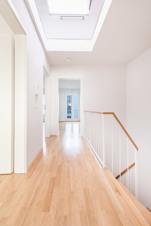 Heller Treppenaufgang