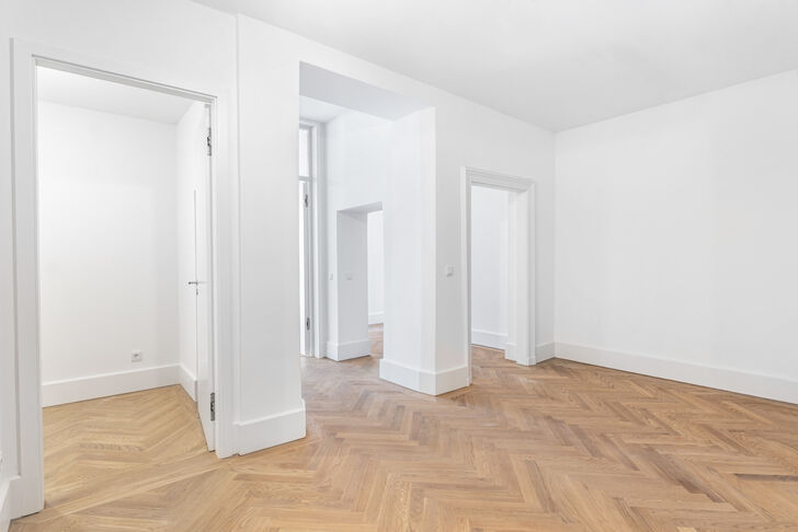 Aufwändig sanierte Räume