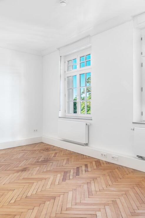 Schlafzimmer zum Hof