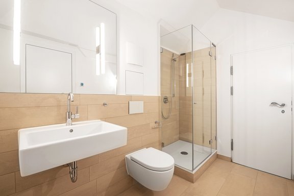 Komfortables Duschbad