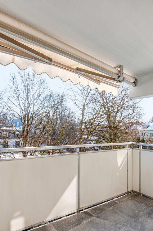 Sonniger Südost-Balkon